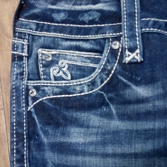 Rock Revival Women's 26 Skinny Noelle Embellished Embroidered NWOT - Picture 3 of 13